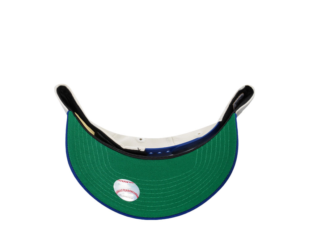 New Era Los Angeles Dodgers Jackie Robinson 50th Anniversary Throwback Two Tone A Frame 9Forty Snapback Hat