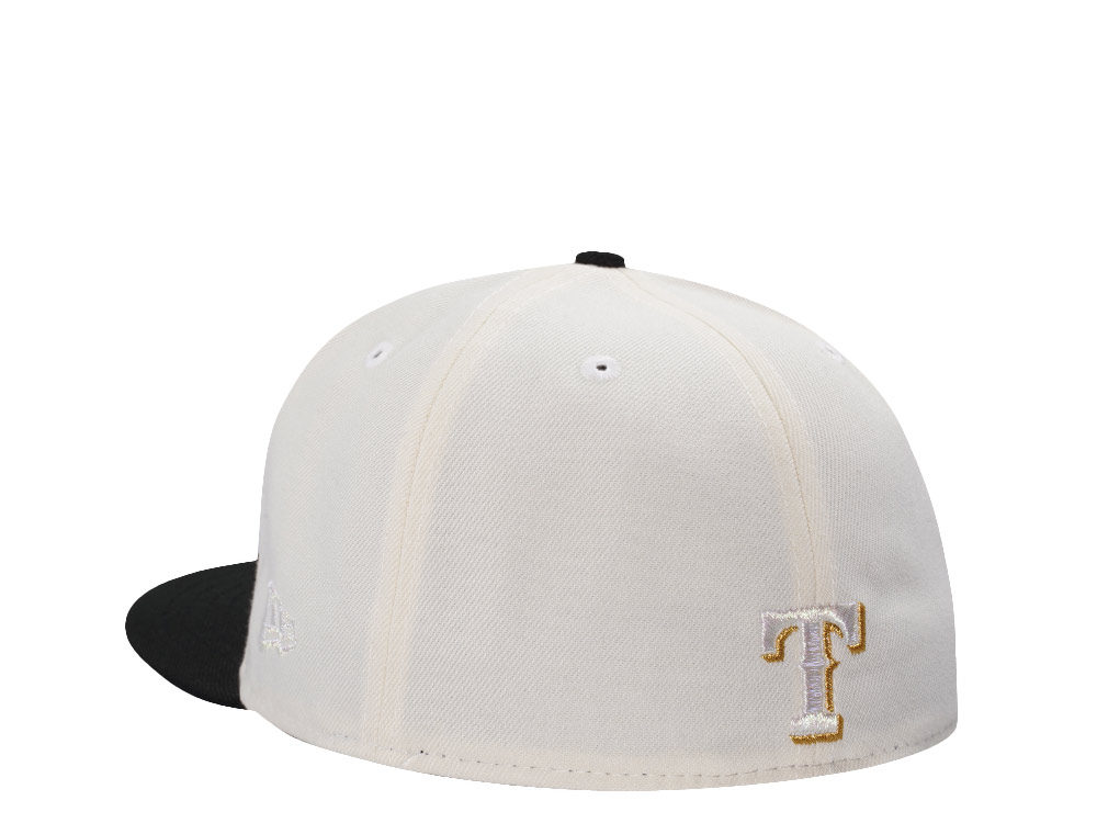 New Era Texas Rangers Inaugural Season Chrome Two Tone Edition 59Fifty Fitted Hat