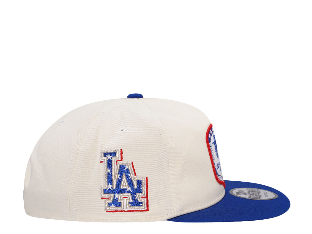 New Era Los Angeles Dodgers Olympic Baseball 1984 White Edition Golfer Snapback Hat