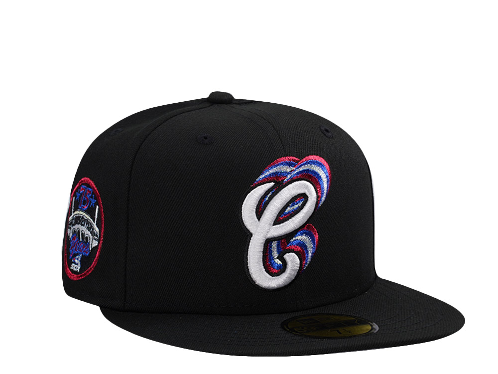 New Era Chicago White Sox 75th Anniversary Black Prime Horror Edition 59Fifty Fitted Hat