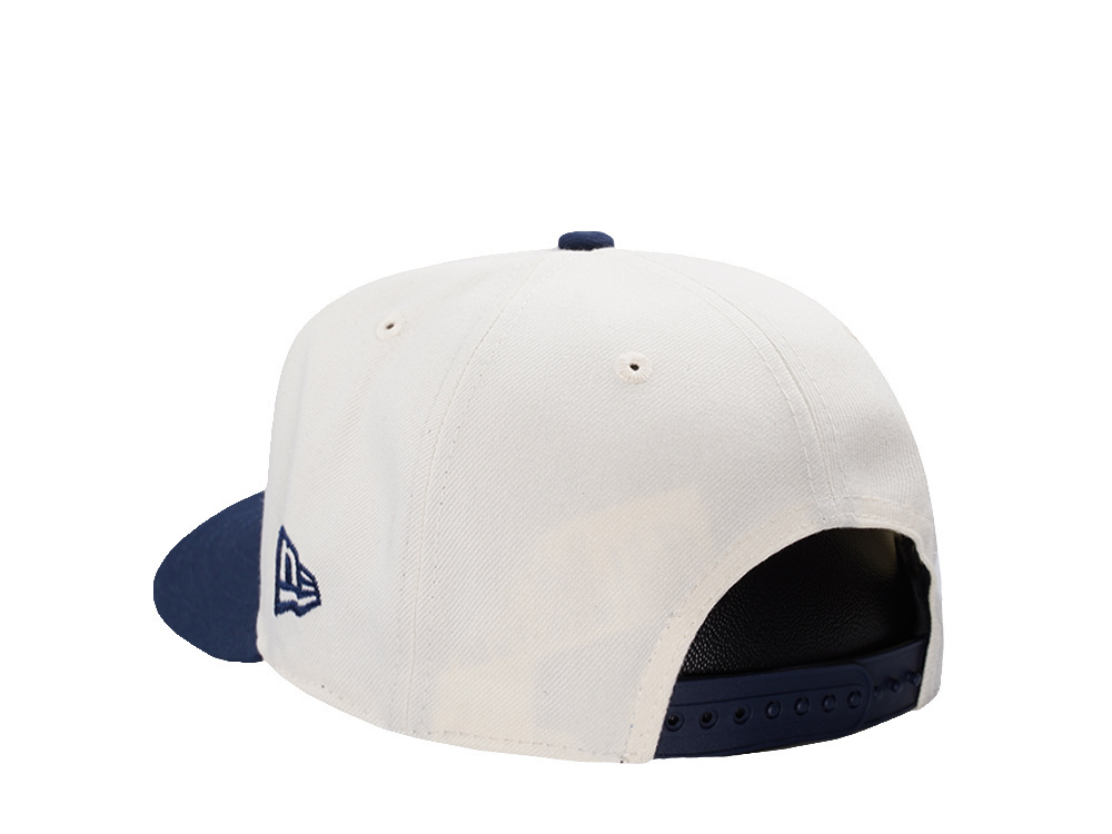 New Era New England Patriots 50th Anniversary Chrome Two Tone Edition 9Fifty A Frame Snapback Hat