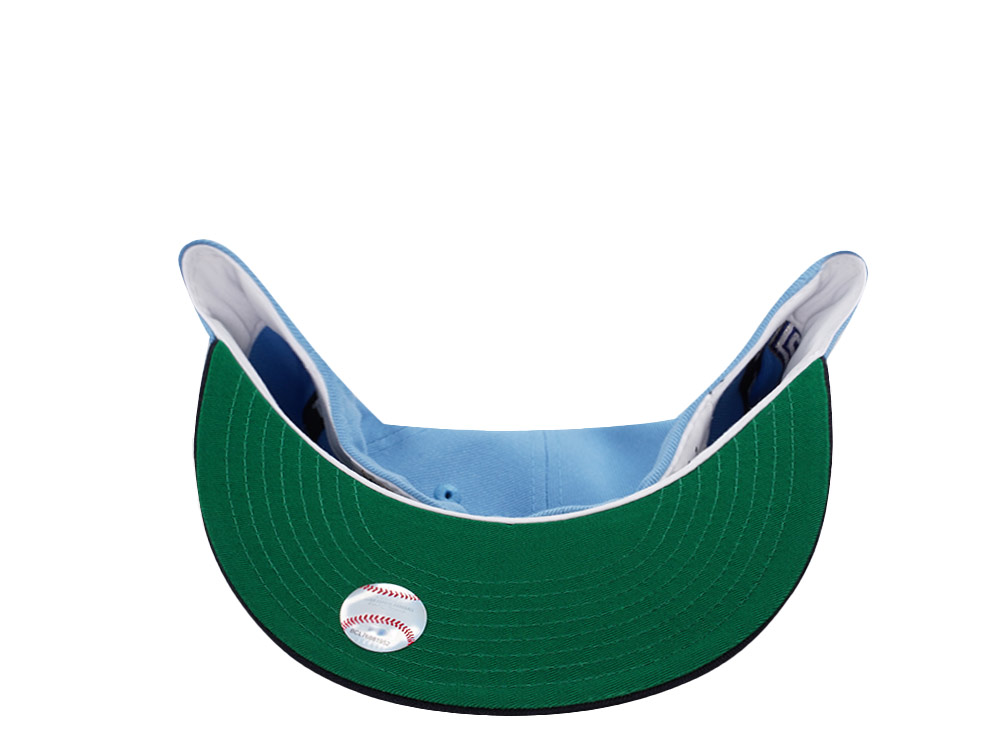 New Era Toronto Blue Jays 50th Anniversary Sky Blue Two Tone Edition 59Fifty Fitted Hat