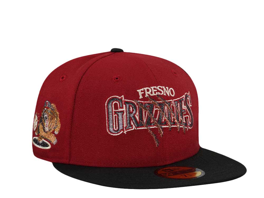 New Era Fresno Grizzlies Brick Two Tone Edition 59Fifty Fitted Hat