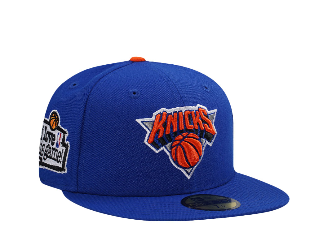 New Era New York Knicks Love Rush Blue Prime Edition 59Fifty Fitted Hat