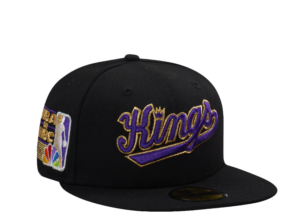New Era Sacramento Kings NBA on NBC Black Prime Edition 59Fifty Fitted Hat
