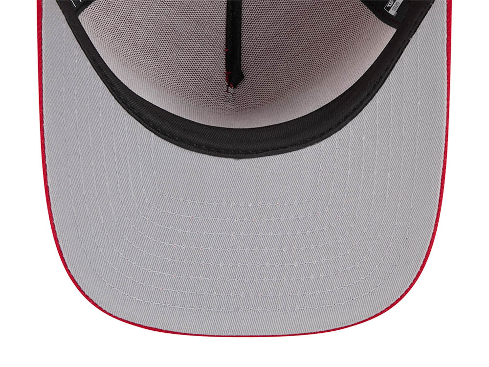 New Era San Francisco 49ers Super Bowl XXIV Red 9Fifty A Frame Snapback Hat
