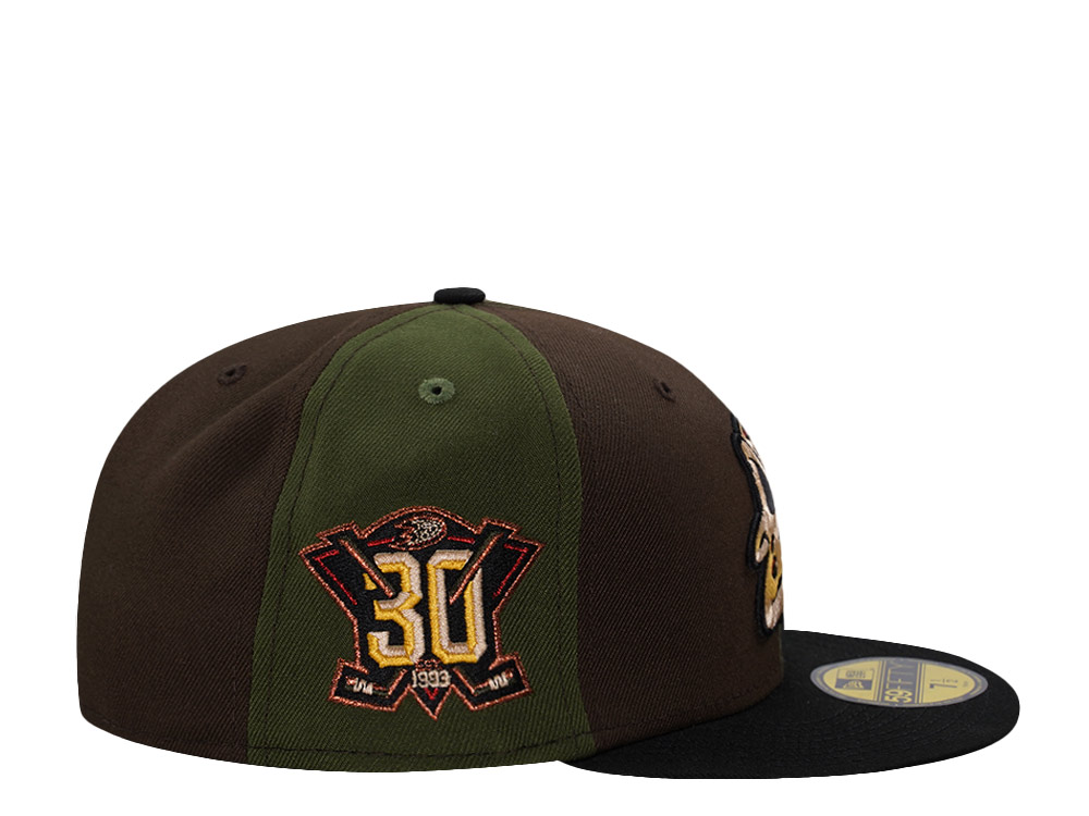 New Era Anaheim Ducks 30th Anniversary Pinwheel Edition 59Fifty Fitted Hat