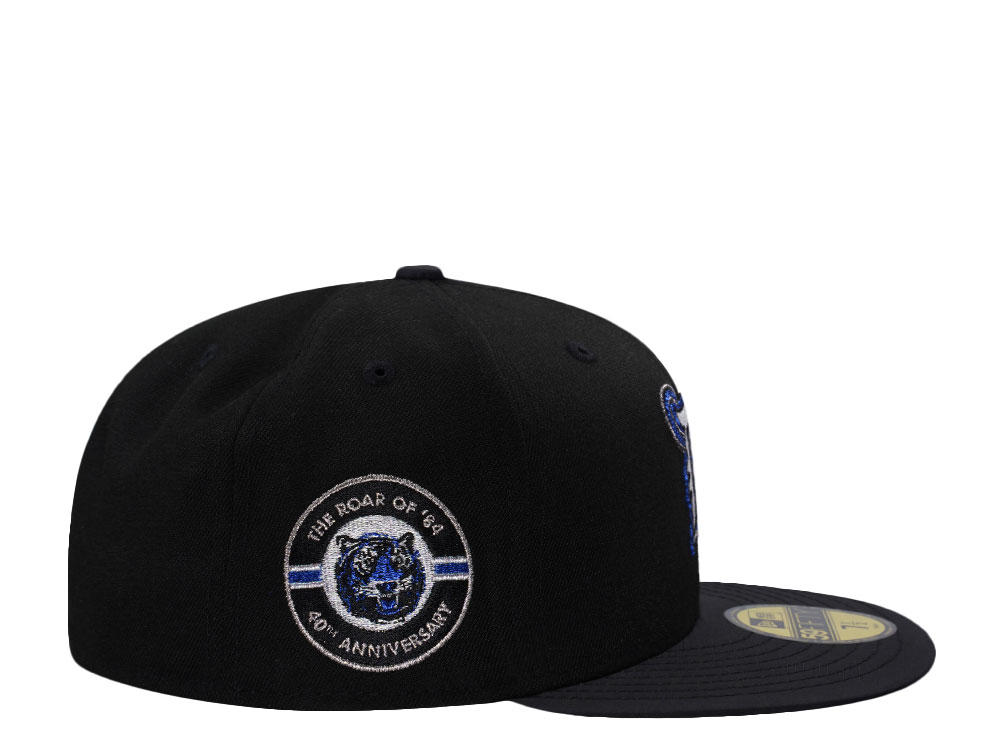 New Era Detroit Tigers 40th Anniversary Black Ripstop Two Tone Edition 59Fifty Fitted Hat
