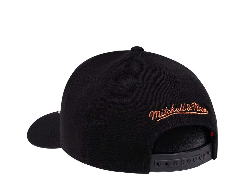Mitchell & Ness Toronto Raptors Copper Flash Edition Red Line Flex Snapback Hat