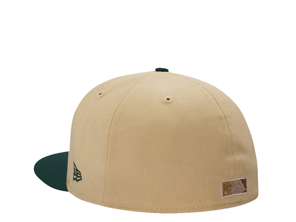 New Era Baltimore Orioles 30th Anniversary Vegas Gold Two Tone Edition 59Fifty Fitted Hat