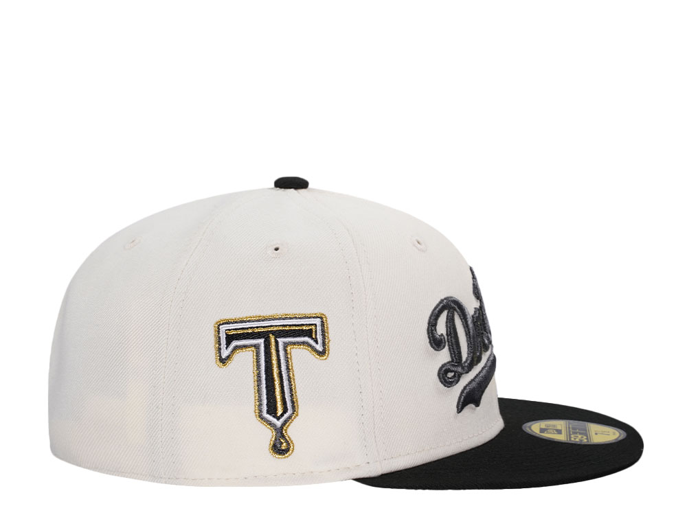 New Era Tulsa Drillers Chrome Black Prime Two Tone Edition 59Fifty Fitted Hat