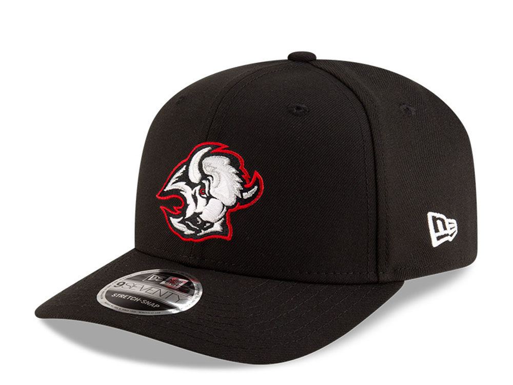 New Era Buffalo Sabres Black 9Seventy Stretch Snapback Hat | UN-NG