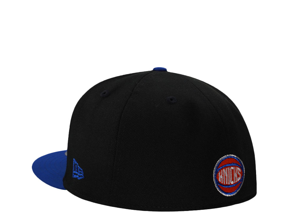 PRE-ORDER New Era New York Knicks 70th Anniversary Black Two Tone Edition 59Fifty Fitted Hat