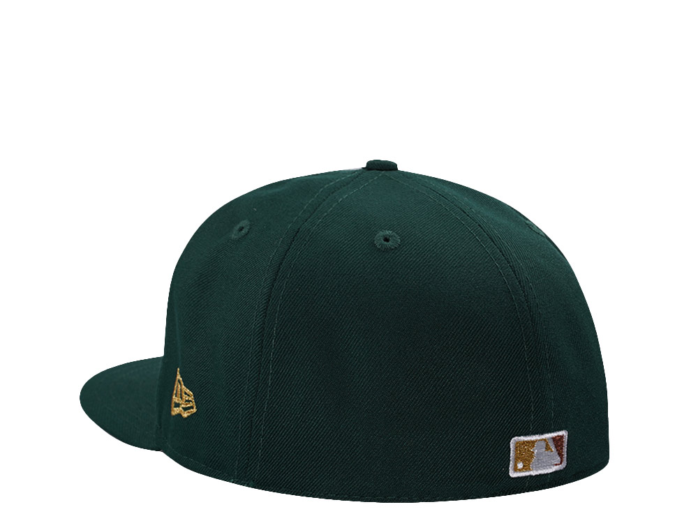 New Era Los Angeles Dodgers World Series 2025 Dark Green Prime Edition 59Fifty Fitted Hat