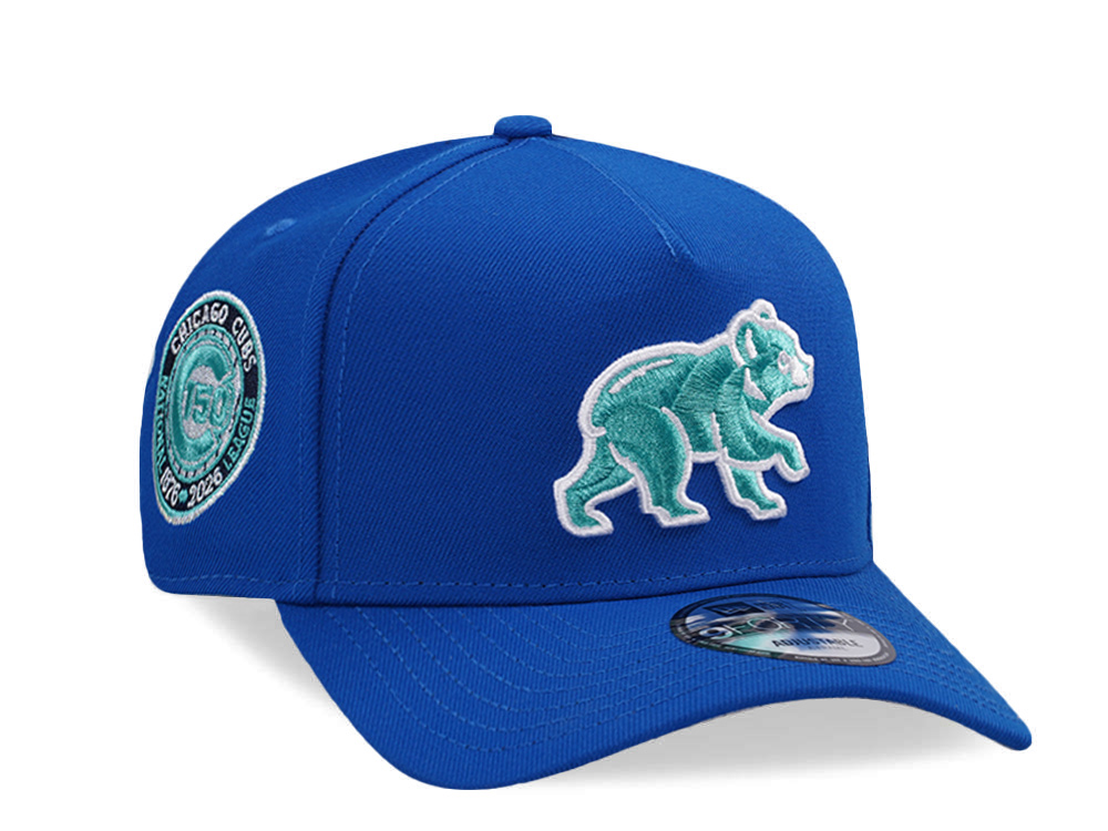 New Era Chicago Cubs 150th Anniversary Cool Breeze Prime Edition 9Forty A Frame Snapback Hat