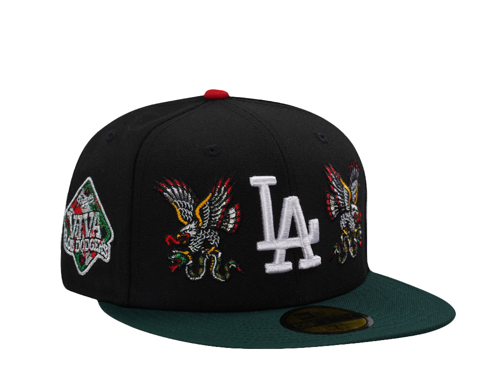 New Era Los Angeles Dodgers Viva Eagle Black Two Tone Edition 59Fifty Fitted Hat