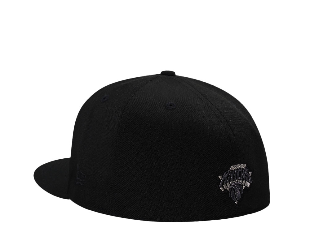 New Era New York Knicks 70th Anniversary Black Prime Edition 59Fifty Fitted Hat