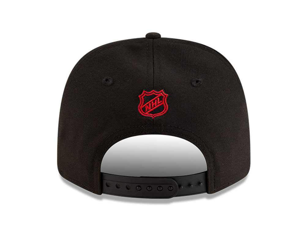 New Era Chicago Blackhawks Black 9Seventy  Stretch Snapback Hat