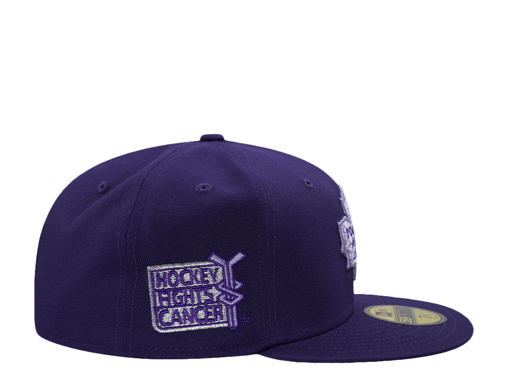 New Era Toronto Maple Leafs Hockey Fights Cancer Edition 59Fifty Fitted Cap