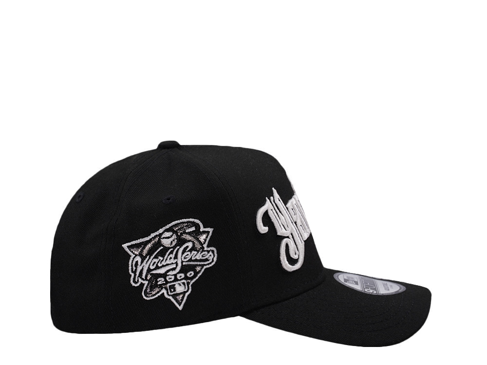 New Era New York Yankees World Series 2000 Black Prime Edition 9Forty A Frame Snapback Hat