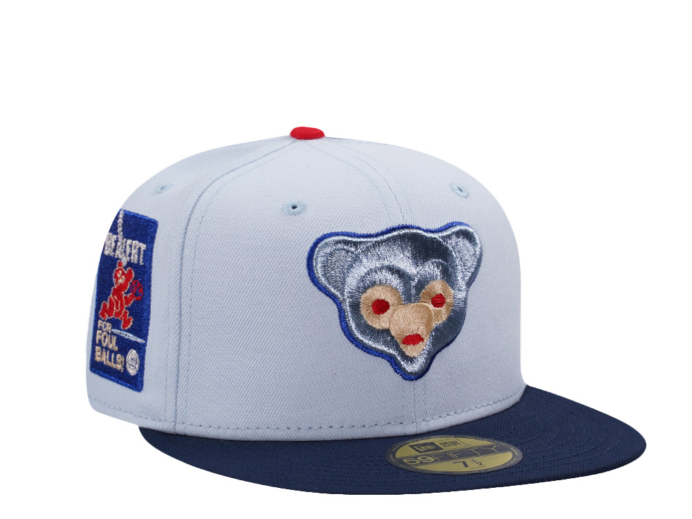 New Era Chicago Cubs Be Alert Mountain Blue Two Tone Edition 59Fifty Fitted Hat