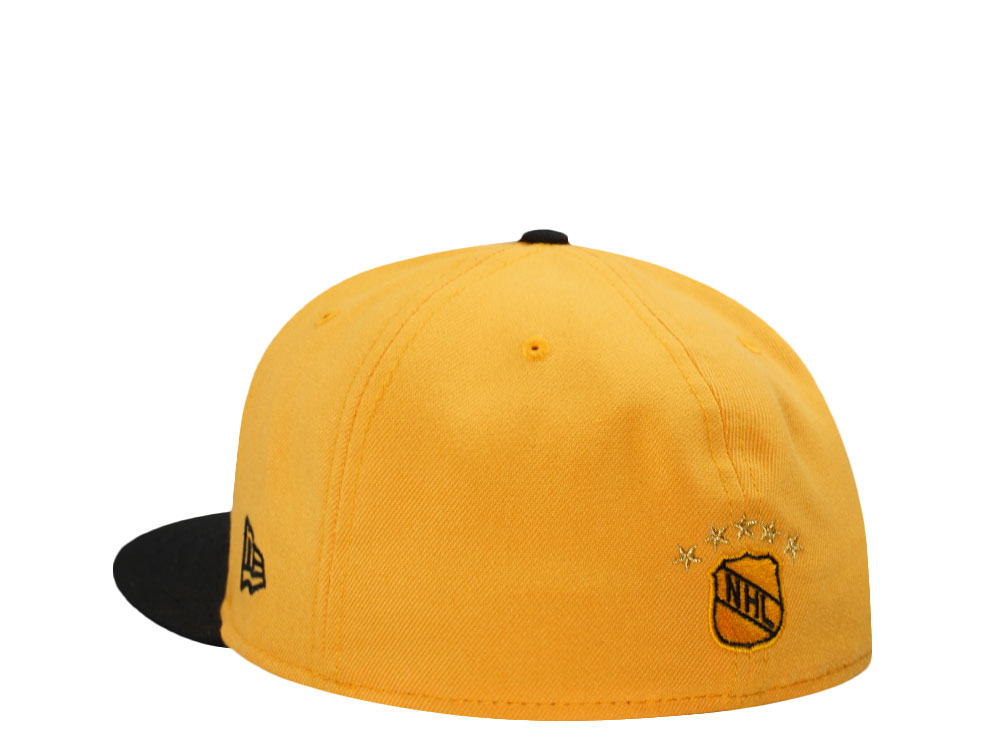 New Era Pittsburgh Penguins 50th Anniversary Two Tone Throwback Edition 59Fifty Fitted Hat