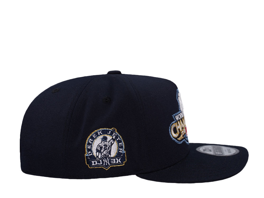 New Era New York Yankees World Series Champions 2009 Derek Jeter Throwback Edition 9Fifty A Frame Snapback Hat