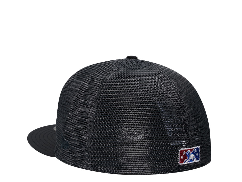 New Era Pensacola Blue Wahoos Ripstop Trucker Edition 59Fifty Fitted Hat