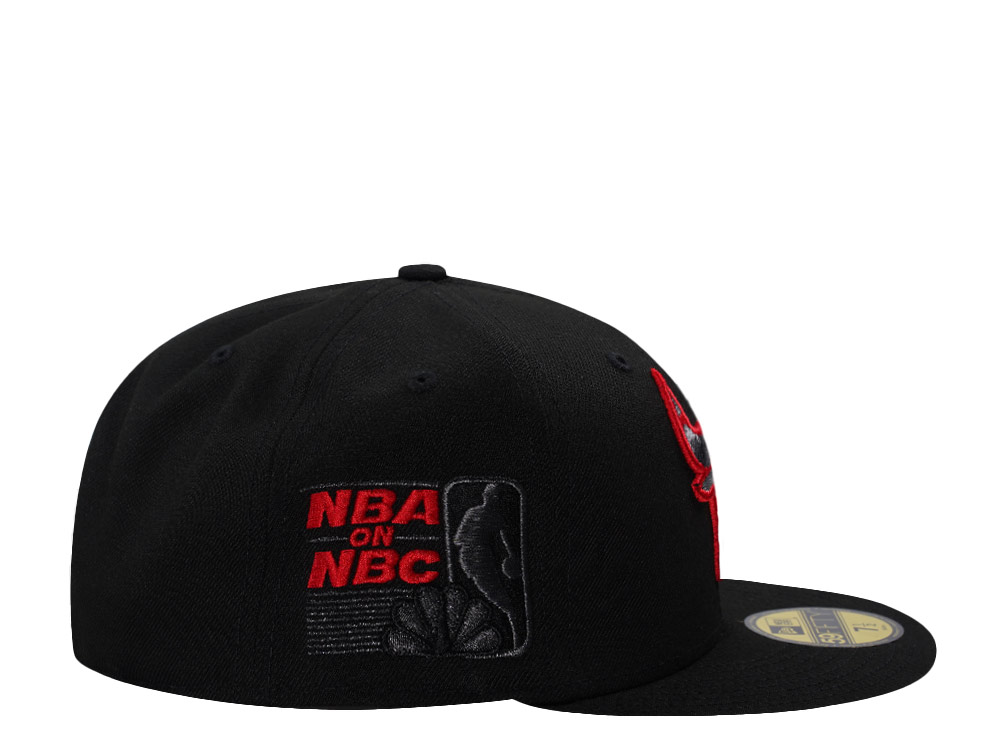 New Era Chicago Bulls NBA on NBC Black Prime Edition 59Fifty Fitted Hat