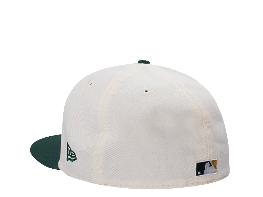 New Era Oakland Athletics World Series 1989 Cupid Chrome Two Tone Edition 59Fifty Fitted Hat