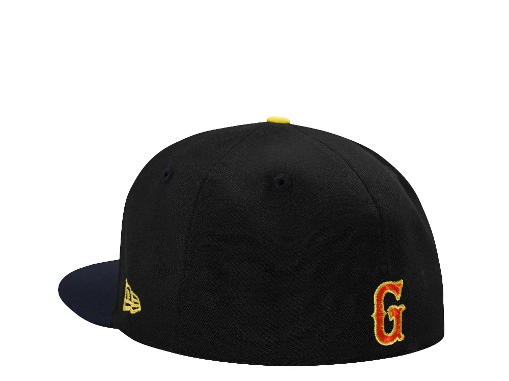 New Era Greenville Drive Black Two Tone Edition 59Fifty Fitted Hat