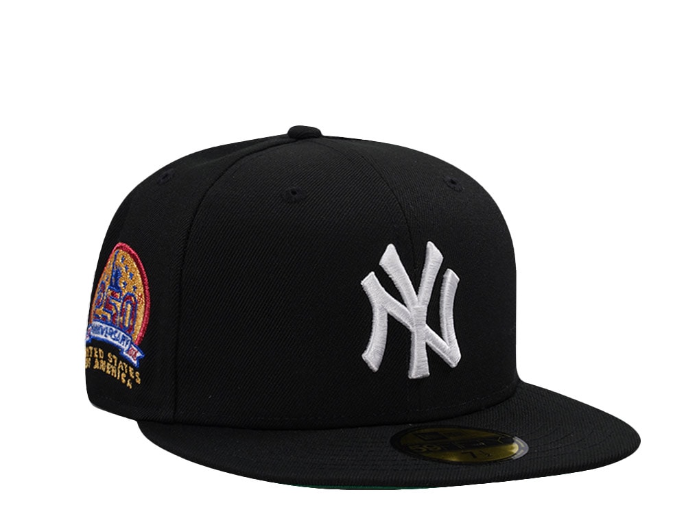 New Era New York Yankees 250th Anniversary Black Prime Edition 59Fifty Fitted Hat