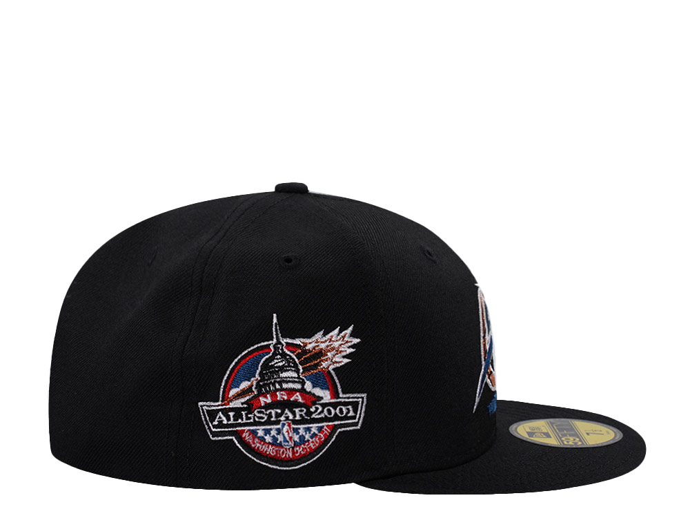 New Era Washington Wizards All Star Game 2001 Wool Black Throwback Edition 59Fifty Fitted Hat