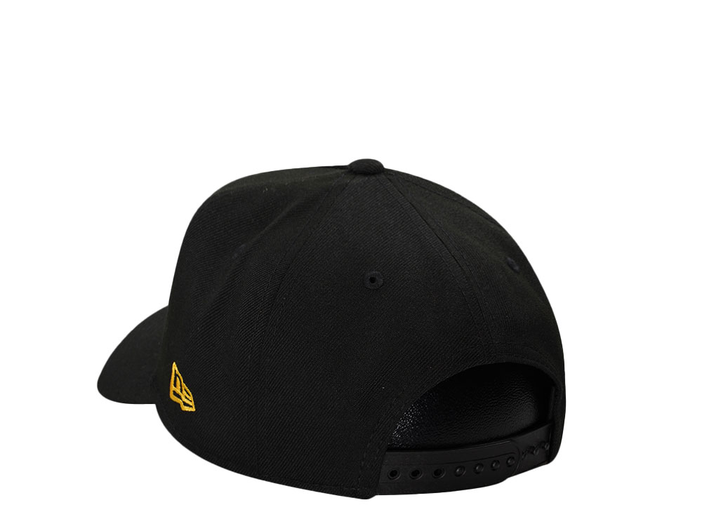 New Era Pittsburgh Pirates Black Classic Edition 9Forty A Frame Snapback Hat
