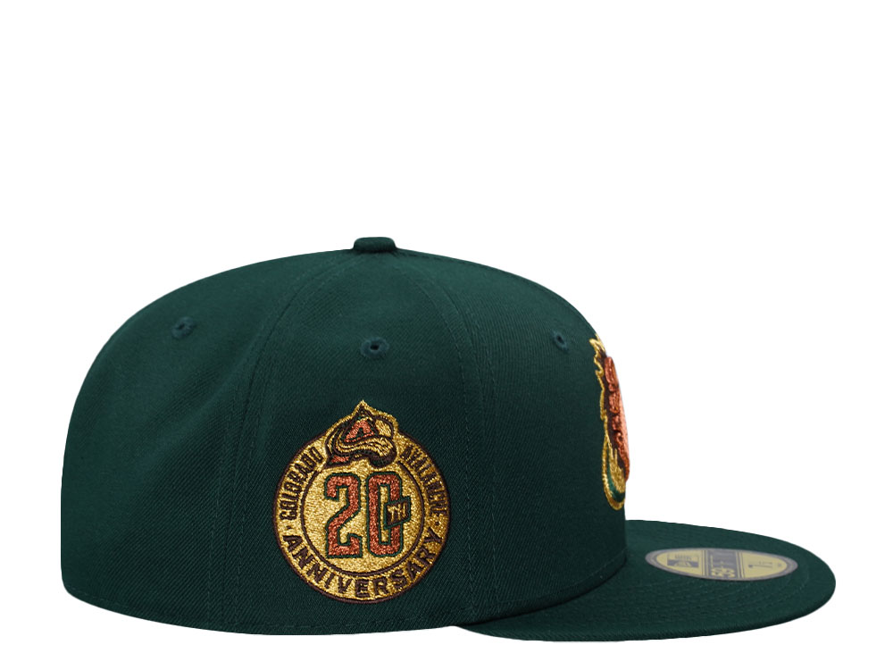 New Era Colorado Avalanche 20th Anniversary Green Prime Edition 59Fifty Fitted Hat