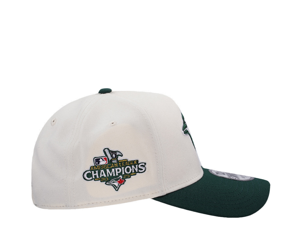 New Era Toronto Blue Jays American League Champion Series Chrome Two Tone Edition 9Forty A Frame Snapback Hat