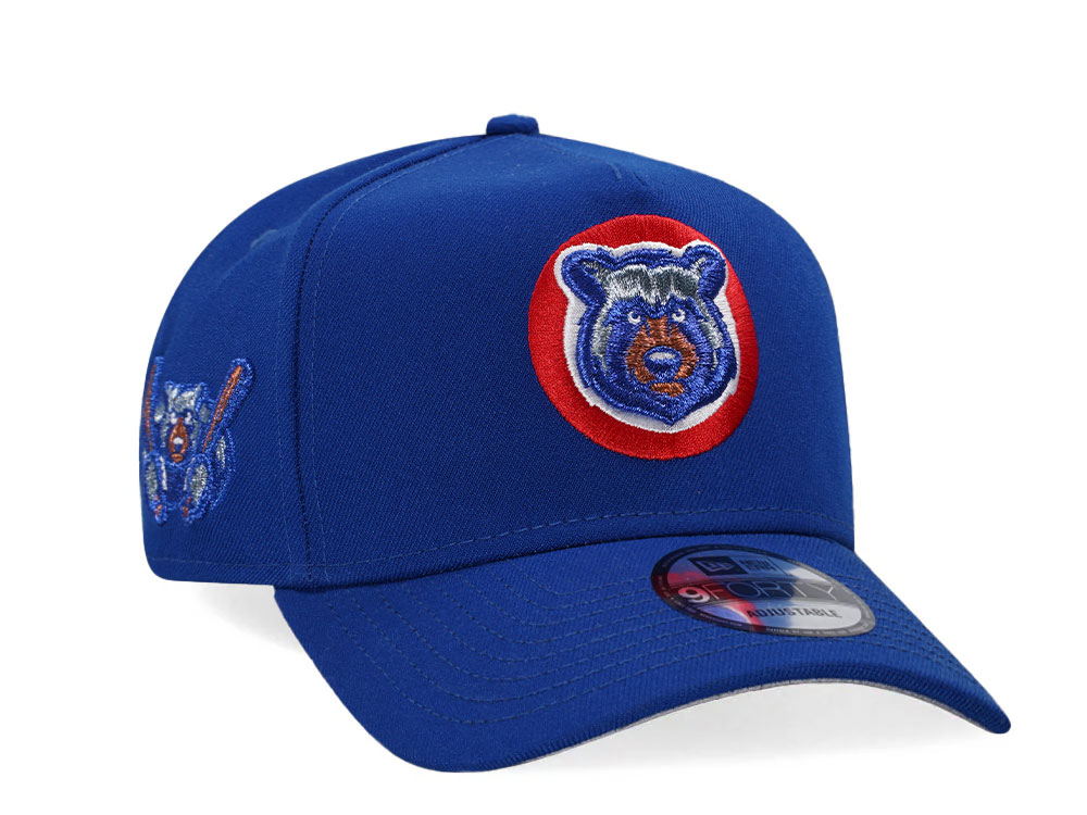 New Era Tennessee Smokies Blue Metallic A Frame Snapback Hat