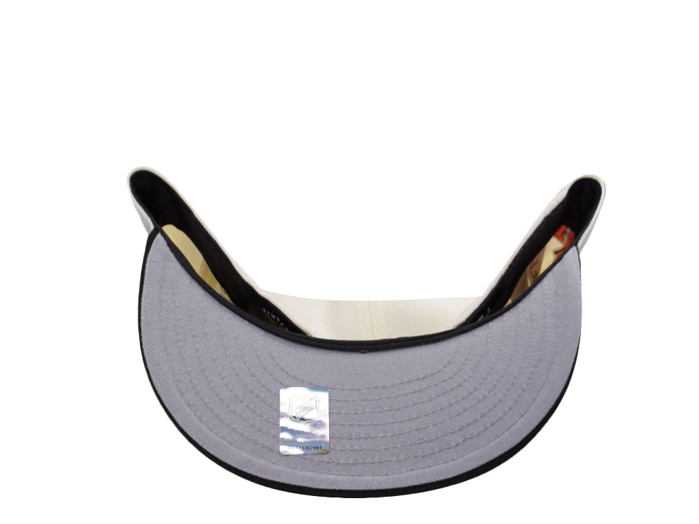 New Era Quebec Nordiques Prince of Wales Conference Chrome Two Tone Edition 59Fifty Fitted Hat