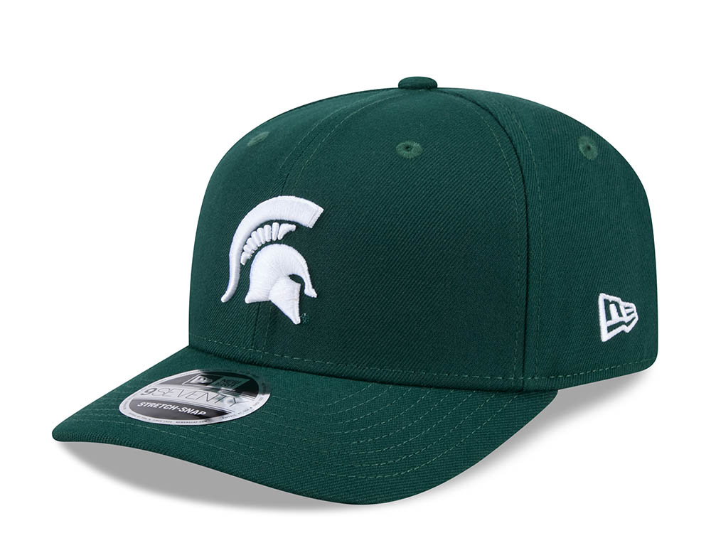New Era Michigan State Spartans Green 9Seventy Stretch Snapback Hat