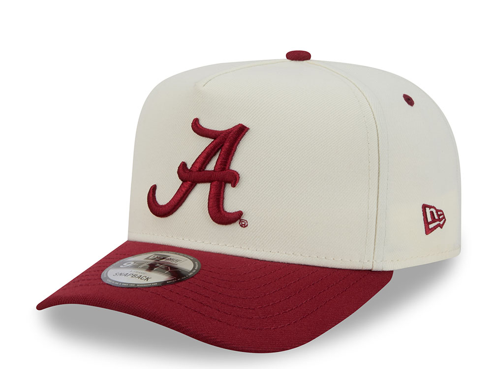 New Era Alabama Crimson Tide NCAA Stone Two Tone Edition 9Fifty A Frame Snapback Hat