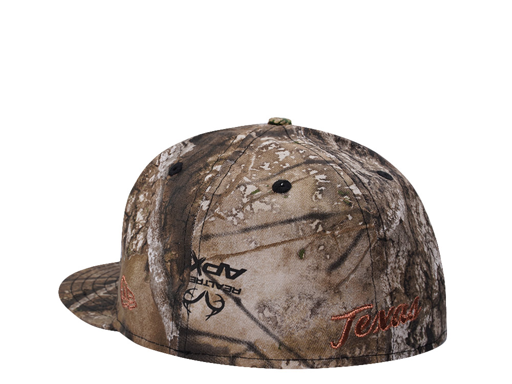 New Era Texas Longhorns NCAA Champions Realtree Edition 59Fifty Fitted Hat