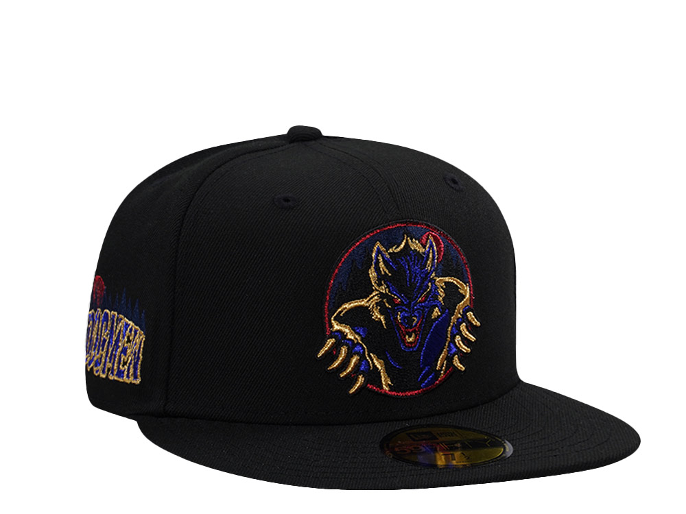 New Era Great Lakes Loons Dogmen Black Prime Edition 59Fifty Fitted Hat