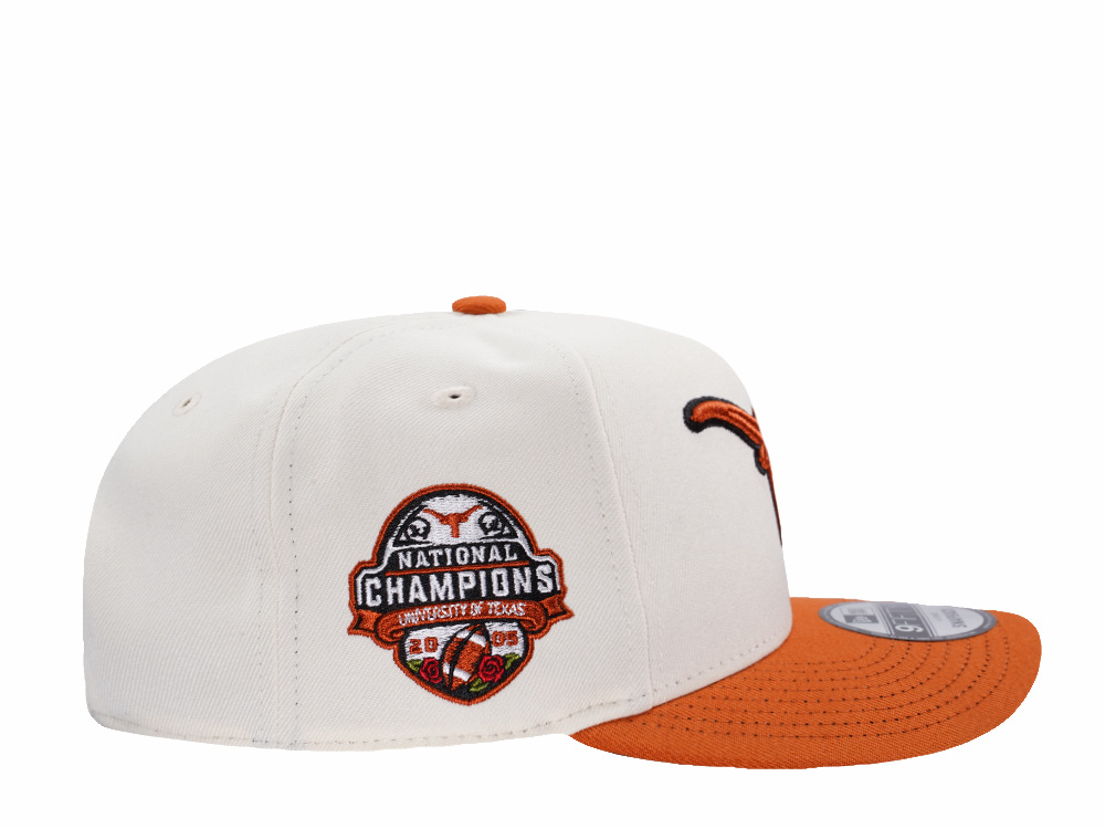 New Era Texas Longhorns Champions 2005 Chrome Two Tone Edition 9Fifty A Frame Snapback Hat