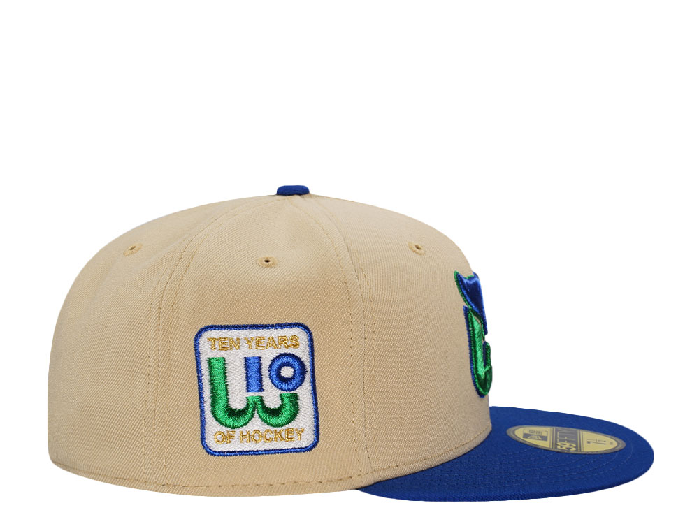New Era Hartford Whalers 10th Anniversary Vegas Two Tone Edition 59Fifty Fitted Hat