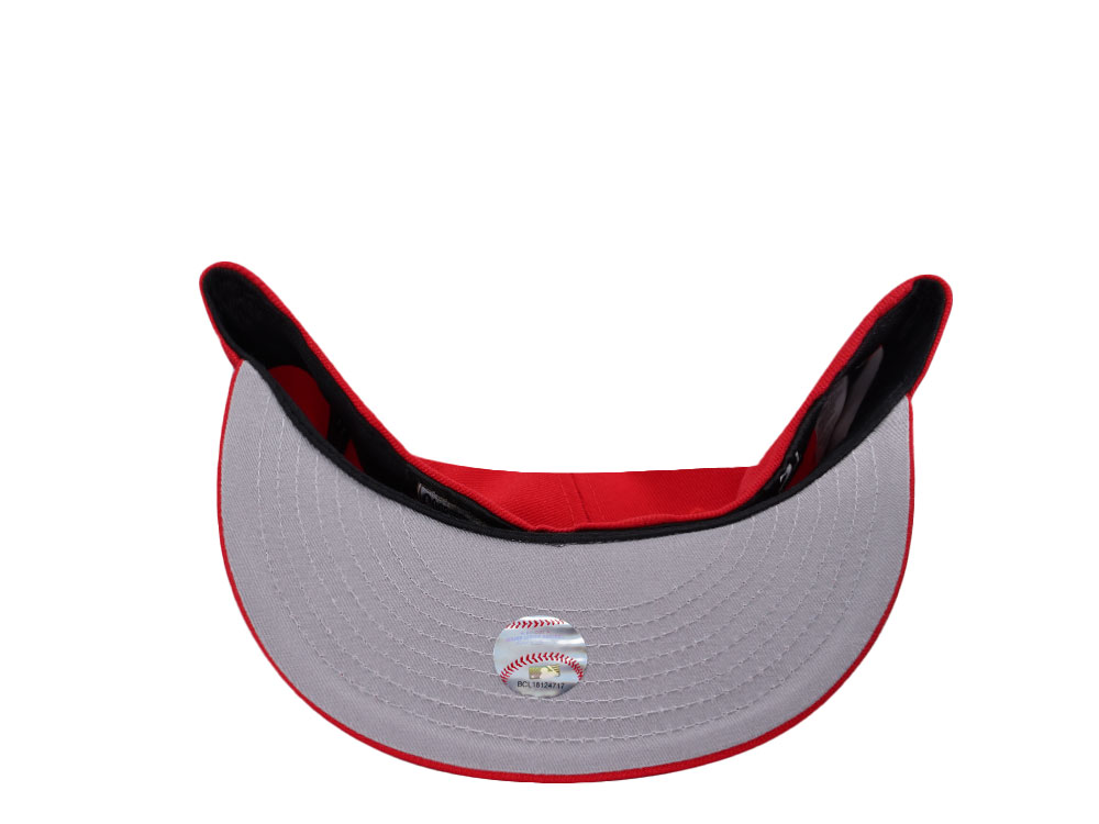 New Era Texas Rangers Arlington Stadium Fire Red Prime Edition 59Fifty Fitted Hat