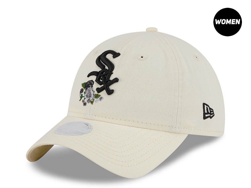 New Era Chicago White Sox Woman Floral Stitch 9Twenty Strapback