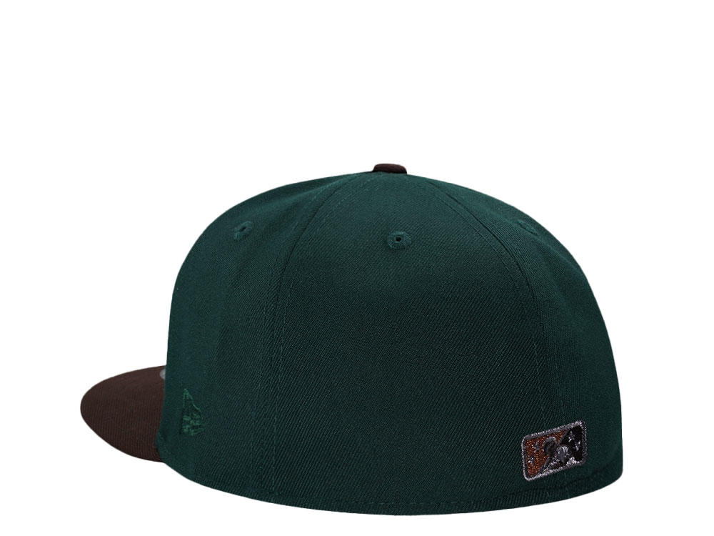 New Era Lake Winnebago Shantymen Forest Two Tone Edition 59Fifty Fitted Hat