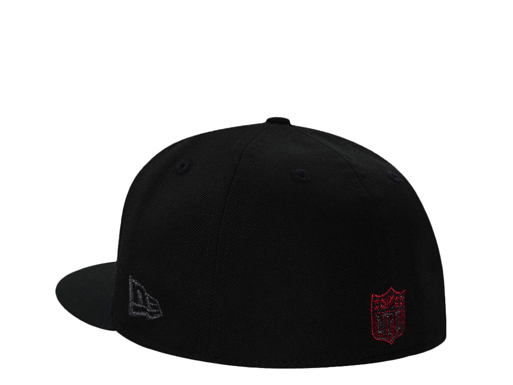 New Era Houston Texans 10th Anniversary Black Prime Edition 59Fifty Fitted Hat