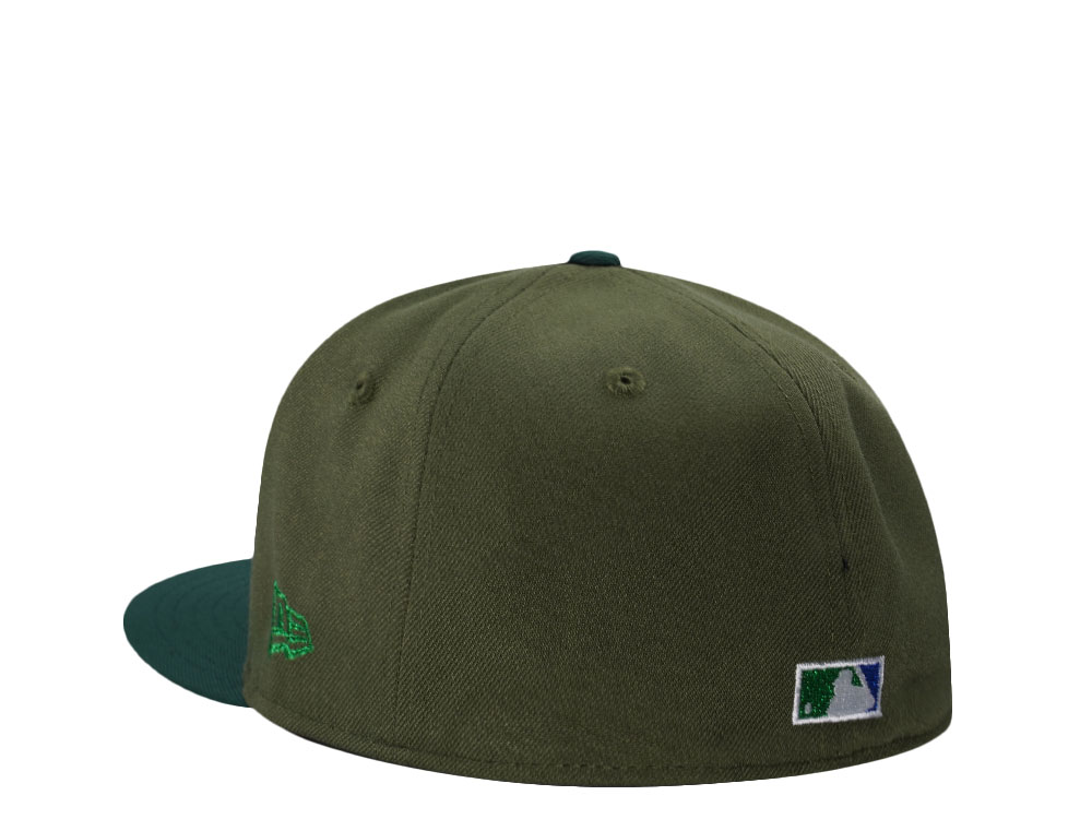 New Era Chicago Cubs West Side Grounds Dark Green Two Tone Edition 59Fifty Fitted Hat