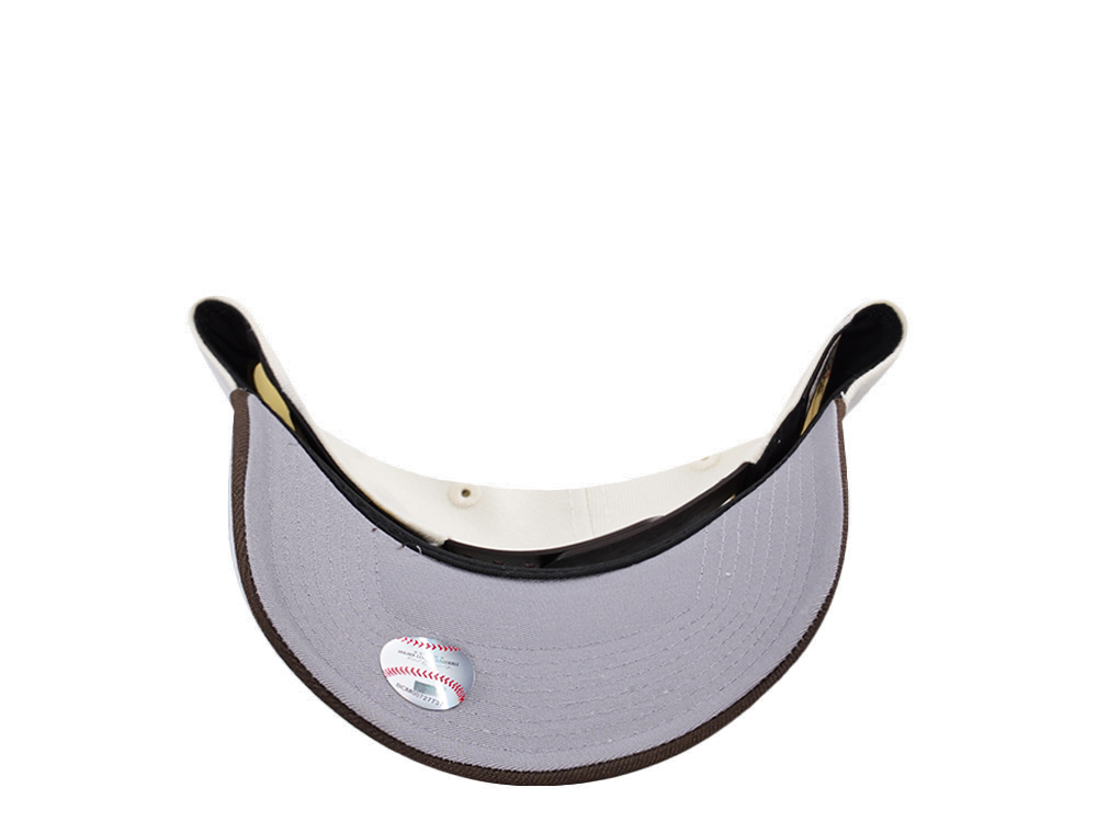 New Era Houston Astros 40th Anniversary Cow Burnt Wood Two Tone Edition 9Forty A Frame Snapback Hat